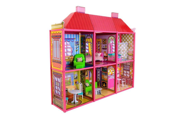 Domek dla lalek My Lovely Villa Multikolor