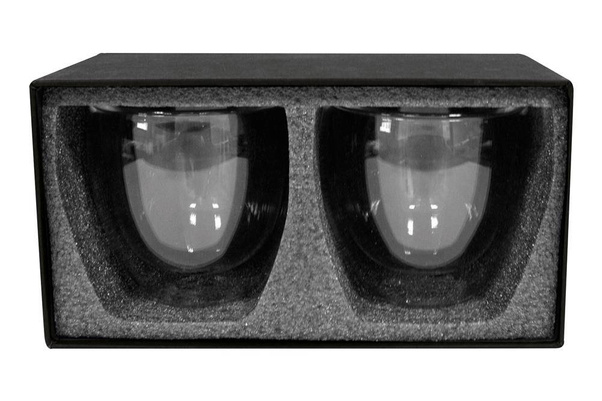 Zestaw 2 szklanek DRINK LINE, transparentny