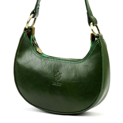 Elegancka damska listonoszka przez ramię KEMER 48 D brązowy