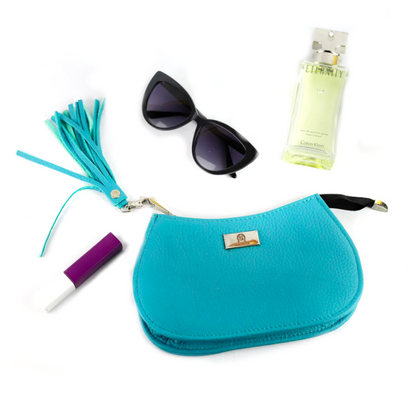 K-04-Kosmetyczka księżyc - Turkus KEMER