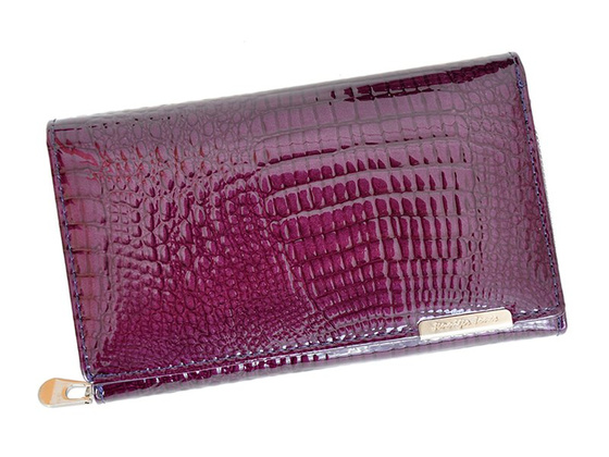 Portfel damski skórzany PELLUCCI 5261-2 Wiśniowy