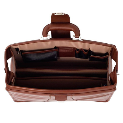 Teczka na laptop McKlein Harrison 17" Brązowa