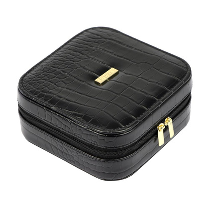 Szkatułka organizer na biżuterię PATRIZIA BEAUTY-18044 czarny KEMER