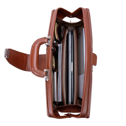 Teczka na laptop McKlein Harrison 17" Brązowa