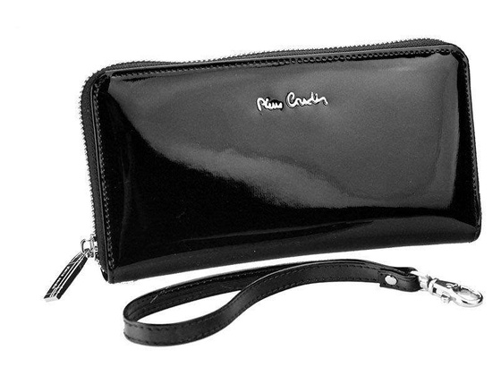 Portfel damski skórzany PIERRE CARDIN 05 LINE 119 Czarny