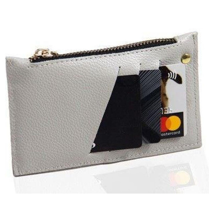 Portfel skórzany KEMER SOLIER P07 Szary - min. zamówienie 20 / 50 / 100 szt.