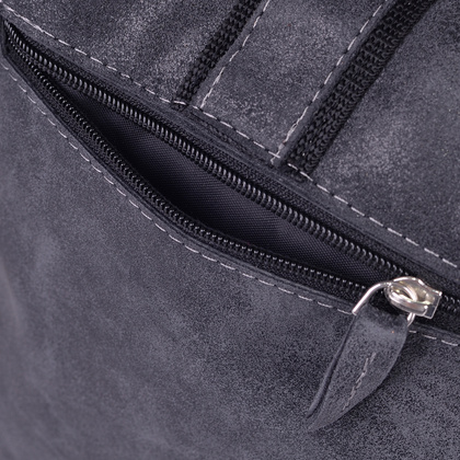 Torba na ramię skórzana KEMER CH 1201S Czarna - min. zamówienie 20 / 50 / 100 szt.