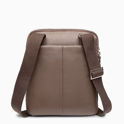 Torba na ramię skórzana PUCCINI ROYAL COLLECTION LGD3323 2 Brązowa