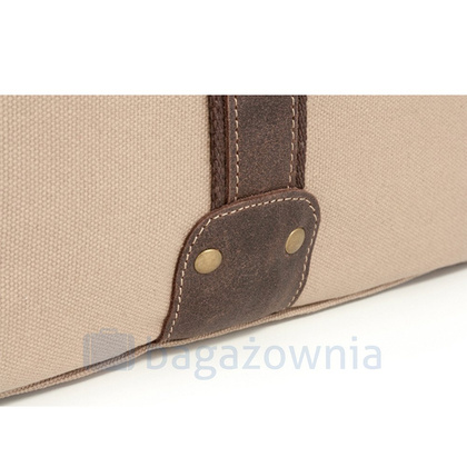 TORBA PODRÓŻNA / NA RAMIĘ KEMER VOOC MARCO EC4 BEŻOWA