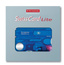 SwissCard Lite transparentny Niebieski