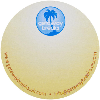 Sticky-Mate® karteczki samoprzylepne z materiałów z recyklingu w kształcie koła