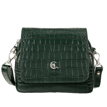 Skórzana listonoszka Canaletto z wzorem krokodyla – elegancja i funkcjonalność na co dzień TD655s114