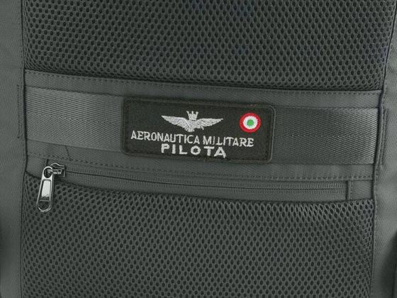 Plecak biznesowy na laptop 15' AERONAUTICA MILITARE Airspace Czarna