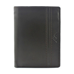 Portfel męski skórzany PELLUCCI 896-25 RFID ciemny brąz