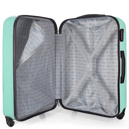 Mała kabinowa walizka KEMER SOLIER 870 Zielona - min. zamówienie 20 / 50 / 100 szt.