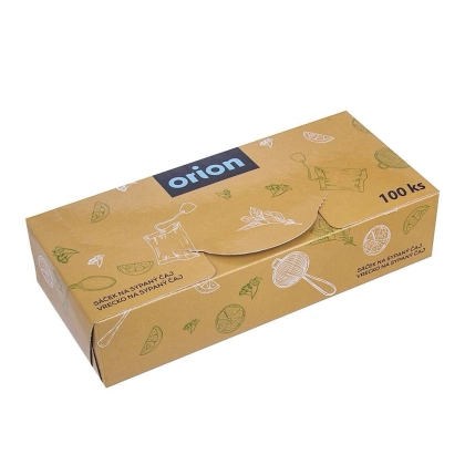 Torebki tekstylne do zaparzania herbaty woreczki do parzenia ziół kawy filtr 100 sztuk