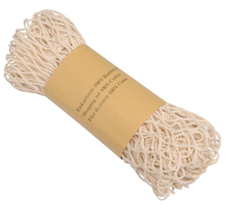 Siatka na zakupy NET duża, beżowy