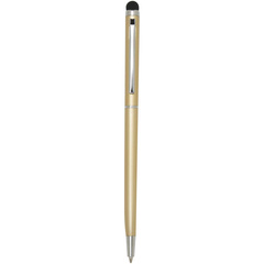 Ore aluminium ballpoint pen with stylus (blue ink)