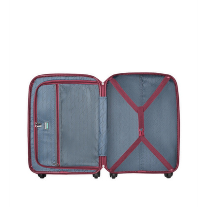 Mała kabinowa walizka PUCCINI SAN DIEGO ABS025C 3B Bordowa