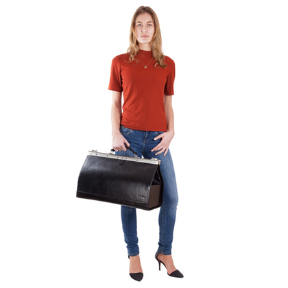 BIG KUFER TORBA SKÓRZANA KEMER VOOC 50 PK2 BRĄZOWA