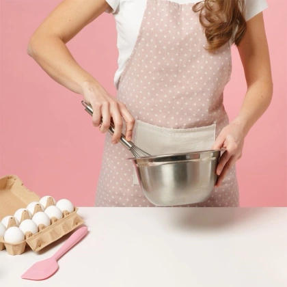 Miska kuchenna stalowa nierdzewna do sałatek mieszania przechowywania 650 ml