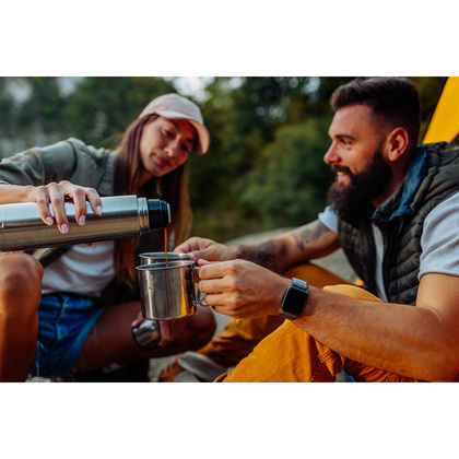 Termos 1000 ml, srebrny