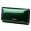 Portfel damski skórzany PIERRE CARDIN 07 SHINY 102 Zielony
