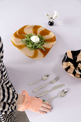 Sztućce Waverly Zestaw Dla 4 Osób 5296900215 srebrne