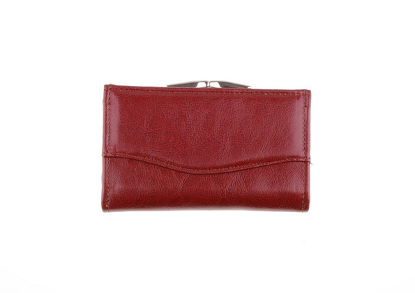Portfel damski skórzany KEMER P13 Bordowy  - min. zamówienie 20 / 50 / 100 szt.