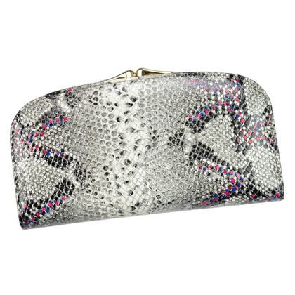 Portfel damski skórzany PELLUCCI SN-123 RFID Popiel / Pomarańczowy