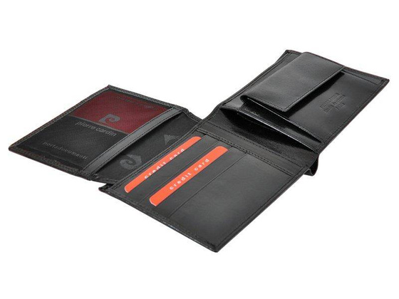 Portfel męski PIERRE CARDIN YS520.1 8806 RFID Czarny