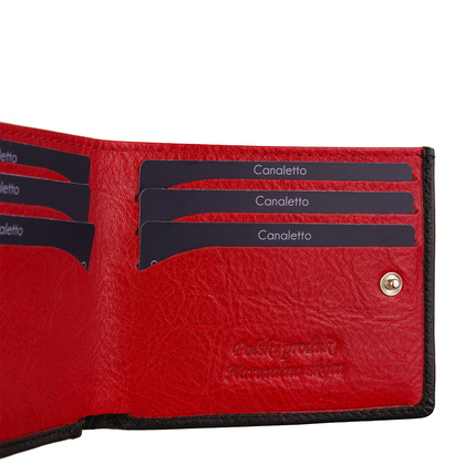 Mały skórzany portfel Canaletto – elegancja, funkcjonalność i ochrona RFID PD1055s1638
