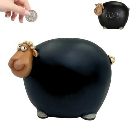 Skarbonka Owieczka z Farby Tablicowej - Tablicówka – CE34136