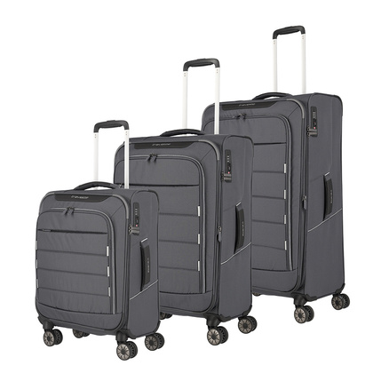 Zestaw walizek TRAVELITE SKAII 92640-04 Szare