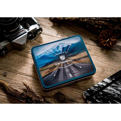 Portfel męski ze skóry z RFID Peterson Czarny