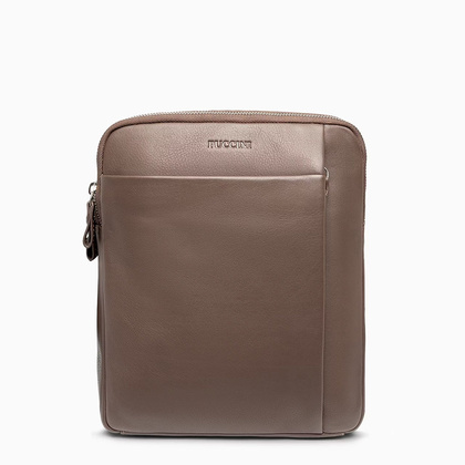 Torba na ramię skórzana PUCCINI ROYAL COLLECTION LGD3323 2 Brązowa