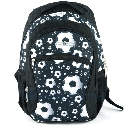 Plecak sportowy KEMER S94DX Czarno Biały - min. zamówienie 20 / 50 / 100 szt.