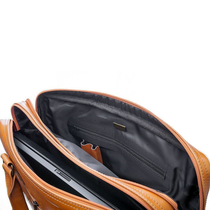 Torba skórzana na laptop 17" KEMER SOLIER Dundee - min. zamówienie 20 / 50 / 100 szt.