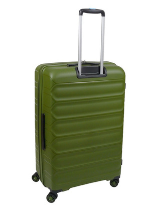 Walizka DIELLE 100 4k 76cm duża zielona PP z poszerzeniem