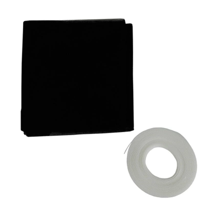 Moskitiera siatka na okno dachowe owady komary 120x140 cm czarna