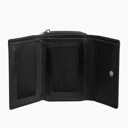 Portfel damski skórzany PUCCINI ROME CR1936 1 Czarny