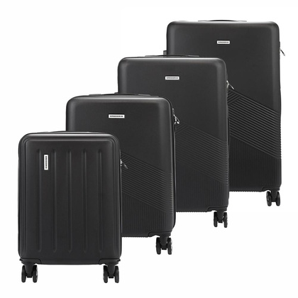 Zestaw z czterech walizek 18/20/24/28 champagne KEMER