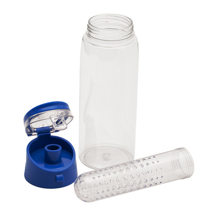 Bidon UPOMINKARNIA Frutello 700 ml Niebieski/Transparentny