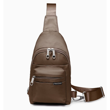 Plecak z jedną szelką PUCCINI ACTIVE COLLECTION TM243 2 Brązowy