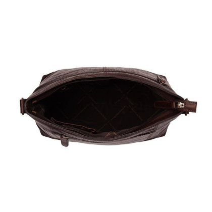 Torebka damska skórzana Annic Brązowa - min. zamówienie 20 / 50 / 100 szt.