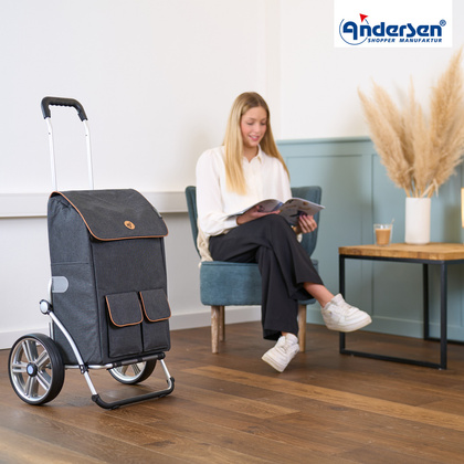 Wózek na zakupy ANDERSEN Royal 167 Ipek MA