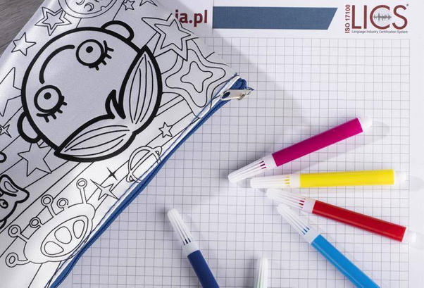 Piórnik SPACE 20289 Biały