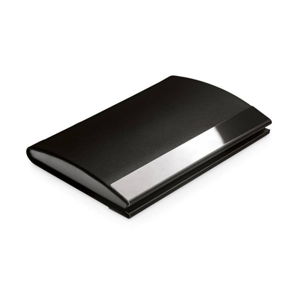 Metalowe etui na karty 93309-103 Czarne