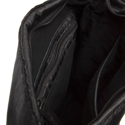 Torebka damska skórzana na ramię Czarna - min. zamówienie 20 / 50 / 100 szt.