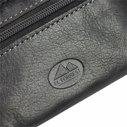 Etui skórzane na klucze EL FORREST 6030-29 Czarny